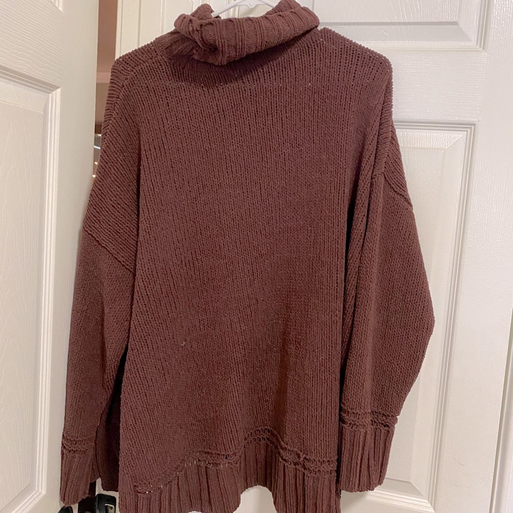 American Eagle oversized cowl neck sweater NWT